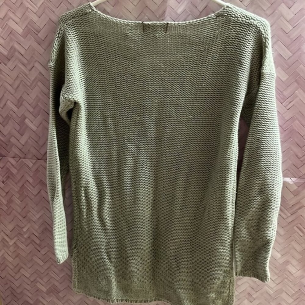 Seductions grey  long knitted sweater. Size XS- extra small​​​ - Picture 4 of 4